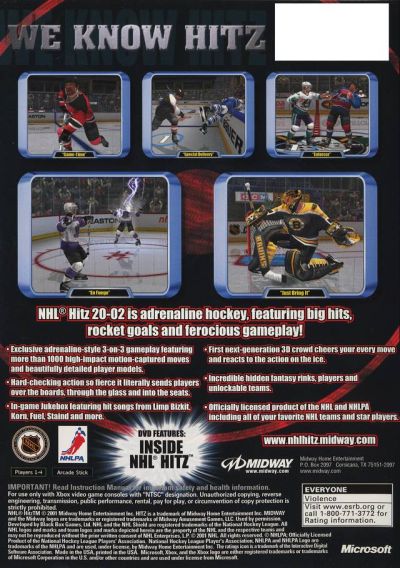 NHL Hitz 2002 (USA)